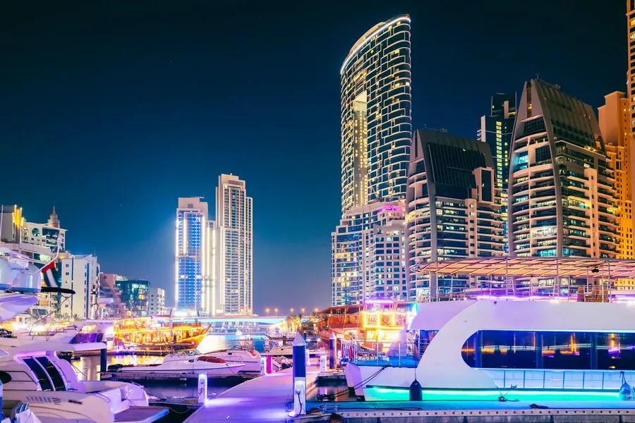 Dubai Marina y la Palma